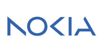 A blue letter featuring the word 'NOKIA' in a stylized font with a number displayed on it.